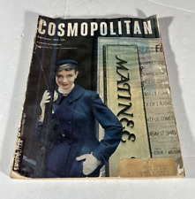 Vtg Maggie McNamara Cover Cosmopolitan Magazine September 1952 rough Condition picture