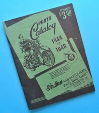 Antique  1942-1955 Indian Chief Motorcycle Parts Catalog Manual Restoration Book picture