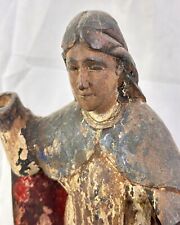 Spanish Colonial , Primitive Christian Saint of The Blessed Virgin Mary, picture