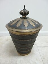 John Richard Brass Acanthus Bowl urn Storage Planter French Regency B picture