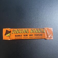 Vintage 1987 Rare Fortune Gum Albert & Sons One Stick FORTUNE BUBBLE Gum 3.5