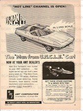 1967 'The Man From U.N.C.L.E.' AMT Model Car Vintage Magazine Ad     'Star Trek' picture