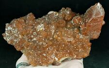 XL 2-Sided Red Hematite Coated Skeletal Quartz Crystals Tinejdad Morocco Mineral picture