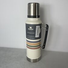 Stanley Pendleton Vacuum Thermos 1.5 QT Capacity National Park White *READ* picture