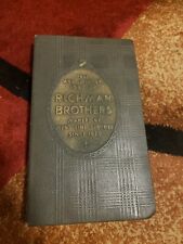 Richman Brothers Fall & Winter 1933-34 Men's Fashion catalog  RARE museum piece picture