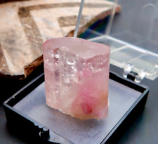 RARE PINK TOURMALINE TERMINATED CRYSTAL MINERAL SPECIMEN MOZAMBIQUE 93+cts picture