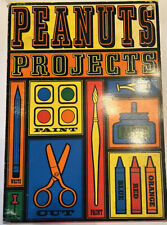 VERY RARE : Peanuts Projects Book From 1963 in Very Good Condition: picture