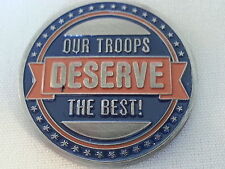 Tencate Military / Our Troops Deserve the Best / Challenge Coin Military picture