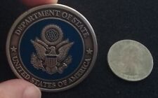 RARE Secretary of State Condoleezza Rice Colin Powell SecState US Challenge Coin picture