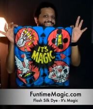 Flash Silk Magic Dye-Its Magic  Color Change Magic Trick Stage  Silk Magic Trick picture