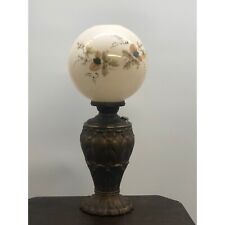 Victorian Hand Painted Floral Fall Colors Art Nouveau Gone With The Wind Lamp picture
