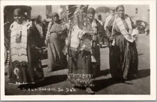 1940s SOUTH DAKOTA Native Americana RPPC Photo Postcard 