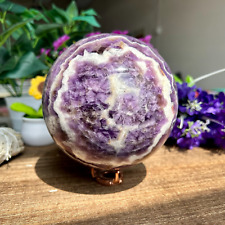 2840g Natural Dream amethyst Ball Quartz Crystal Sphere Reiki crystal Decor picture
