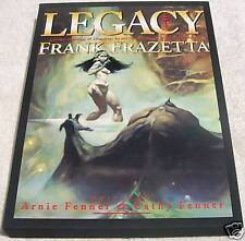 Legacy Selected Paintings & Drawings Frank Frazetta Hardcover Rare HC Slipcase picture