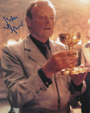 Julian Glover 10x8 signed in Blue Indiana Jones picture