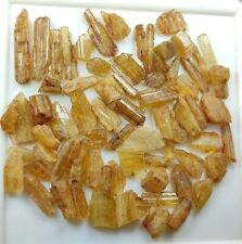 Rare Richterite Semi Translucent Crystals (Yellowish-Brown) @Afghanistan  picture