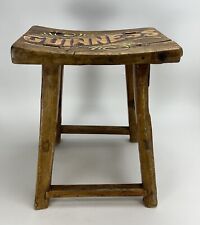 Vintage Guinness Beer Driftwood Stool picture