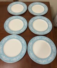 Royal Doulton Alexandria Dinner Plates lot of 6 picture