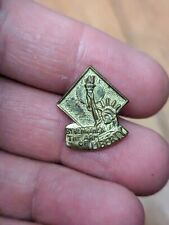 Vintage BSA Boy Scout WW2 Strengthen The Arm of Liberty Badge Pin C8 picture