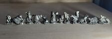 1981 Franklin Mint Pewter Figurines Lot, 12 Different Animals picture