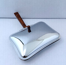 Vintage Irvinware Silent Butler or Crumb Catcher for Crumbs or Ashes Stainless  picture
