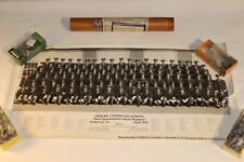 US ARMY 1943 WW2 OFFICER CANDIDATE SCHOOL Panoramic Photograph CAMP LEE VA picture