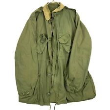 Vintage Canadian Military Og-107 Field Jacket Size XL Green picture