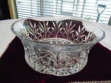 Waterford Bowl Serving Centerpiece Ferndale Crystal 9.5