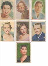 1955 PARKHURST MOVIE AND TV STARS LOT (14) ALL DIFFERENT picture