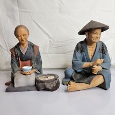 Pair Of vintage Japanese Hakata Figurines picture