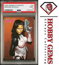 MADAME MASQUE PSA 9 2008 Rittenhouse Archives Women of Marvel #34 C2 picture