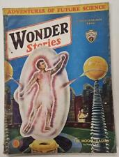 Wonder Stories October 1933 Frank R. Paul Cvr; Frank K. Kelly picture