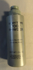 ORIGINAL 1970s VIETNAM USGI MILITARY Foot Powder 2.5 ounces Plastic Bottle P525 picture