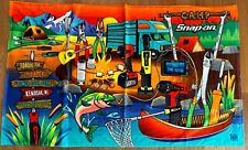 CAMP 2024 SNAP-ON TOOL, Off The Grid Large Beach Towel New 100%Cotton Limited picture