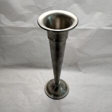 Aluminum Footed Trumpet Vase 8 inches tall marked 2068 picture
