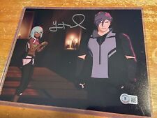 Yuri Lowenthal RWBY Mercury Black Autograph 8 x 10 Bam Anime Print COA Beckett picture