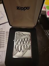 Zippo Windproof Fire Breathing Dragon Lighter, 28969, New In Velour Box picture