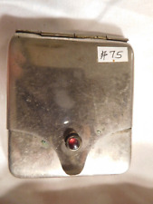 Antique Red Bejeweled Match Case picture