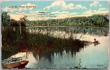 1912 Upper Saint Johns River Florida Nature Attraction Antique Posted Postcard picture