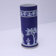 Wedgwood Dark Blue Spill Vase 7