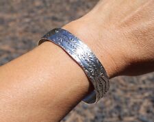 Navajo Sterling Silver Bracelets: Handmade Native American Jewelry size 7 picture