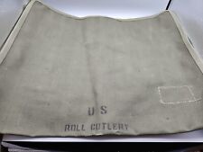 US Military Issue Olive Drab OD Green Roll Up 15 Piece Cutlery Tool Bag Large  picture
