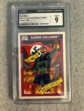1990 Impel Marvel Universe Series 1 #81 Red Skull CGC 9 MINT picture
