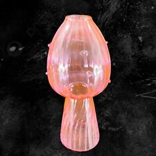 Glass Cactus Vase Vessel Lightweight Transparent Neon Pink Cactus Vase Whimsical picture