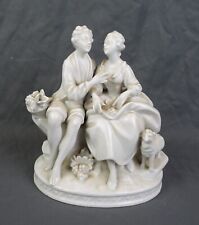 Antique Gerold & Co Tettau Bavaria Porcelain Romantic Couple Figurine Germany picture