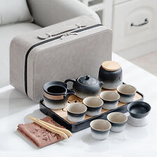 Chinese tea set, Ceramic Gongfu TeaSet, Tea sets for adults, Tea Gift sets picture