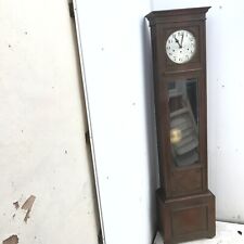 Superb Edwardian musical  Oak Long cased clock picture