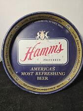 Vintage Hamm's Beer Metal Serving Tray picture