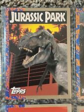 JURASSIC PARK SERIES 1 1993 TOPPS SET OF 88 CARDS WITH STICKER SET (11) picture
