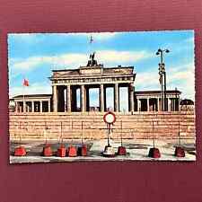 Scalloped Edge POSTCARD Berlin posted  10 feb 1964 Airmail to Phoenix AZ  B11 picture